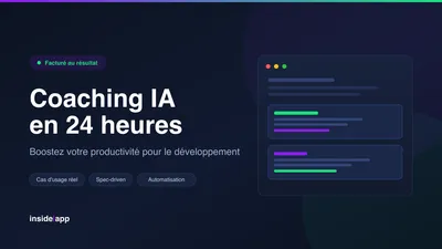 Coaching IA en 24h : boostez votre productivité pour le développement