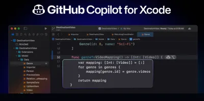 comment utiliser Copilot dans Xcode pour le développement iOS